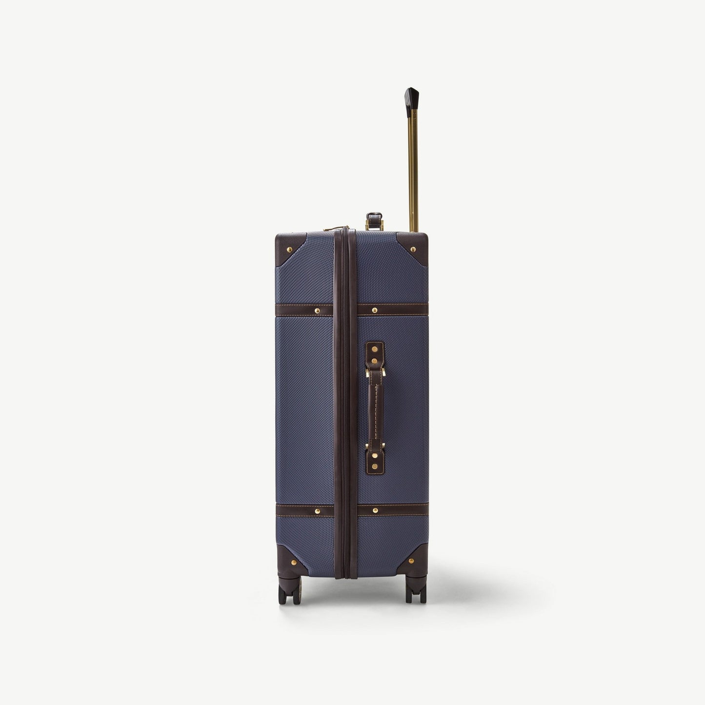 Vintage Large Suitcase in Navy