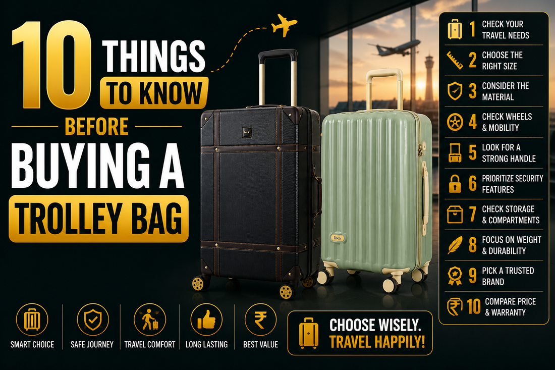 10 Things to Know Before Buying a Trolley Bag