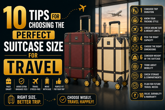 10 Tips for Choosing the Perfect Suitcase Size for Travel