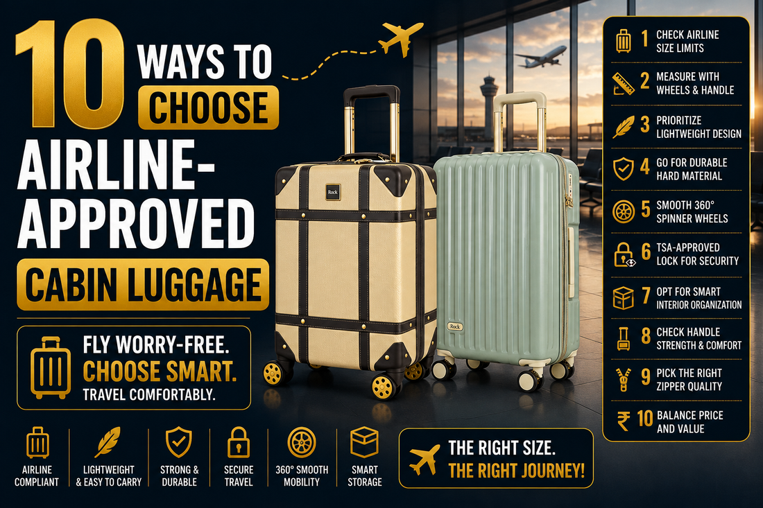 10 Ways to Choose Airline-Approved Cabin Luggage