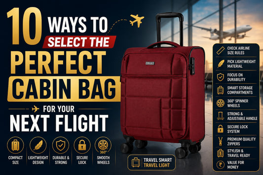 10 Ways to Select the Perfect Cabin Bag for Your Next Flight