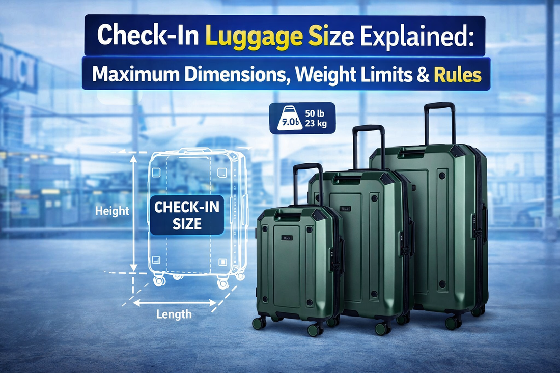 Check-In Luggage Size Explained: Maximum Dimensions, Weight Limits & Rules
