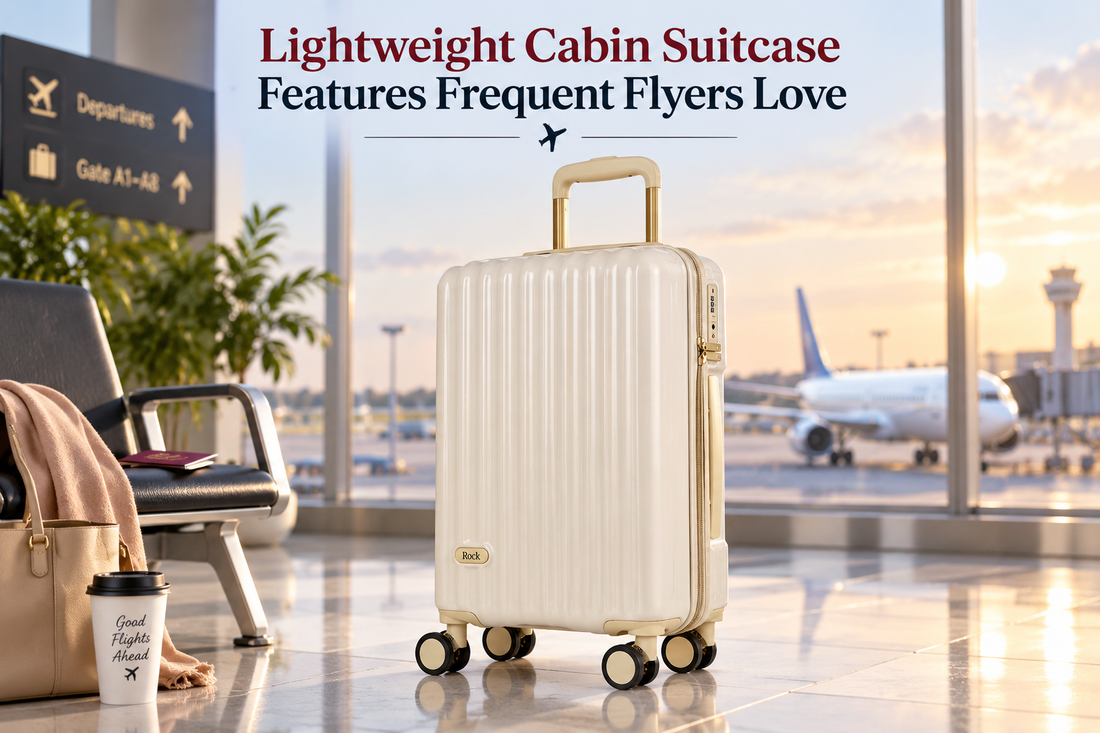 Lightweight Cabin Suitcase Features Frequent Flyers Love