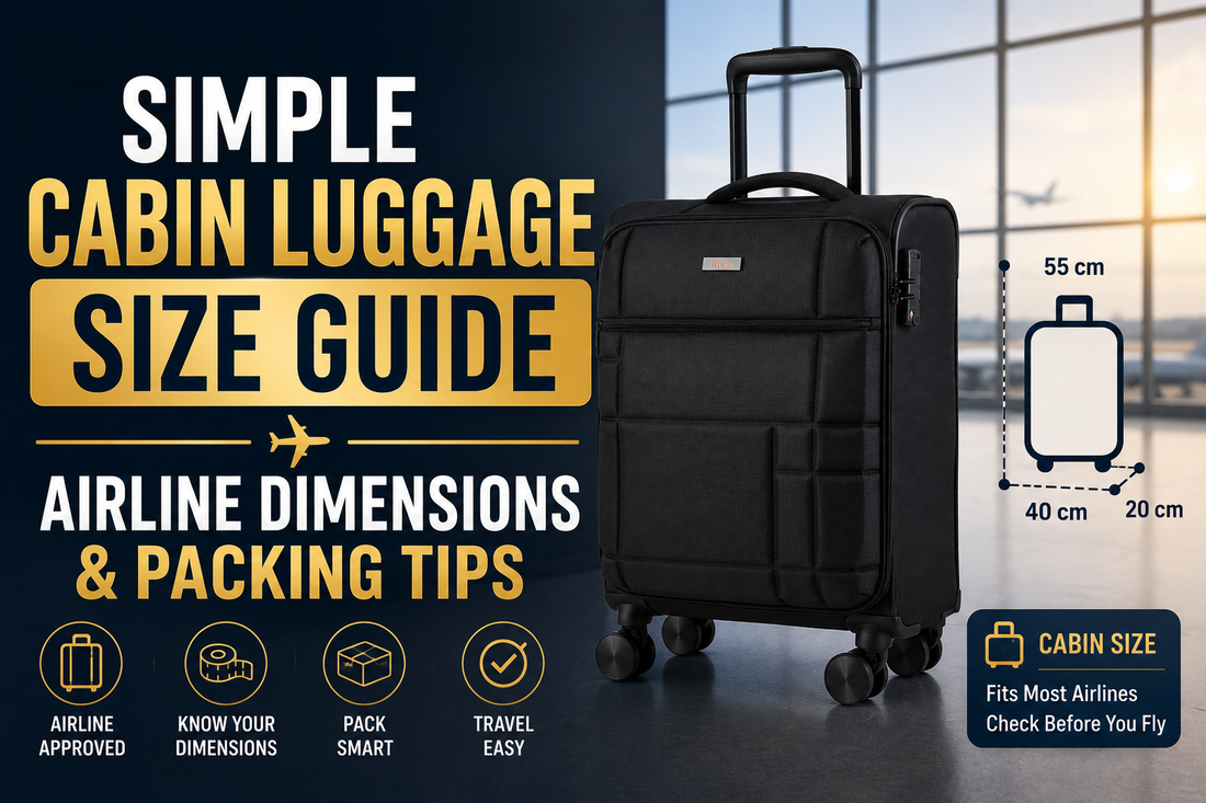Simple Cabin Luggage Size Guide – Airline Dimensions & Packing Tips