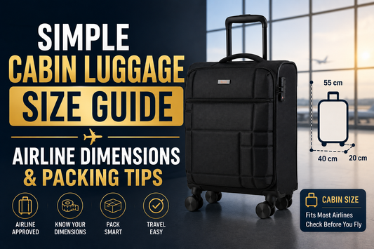 Simple Cabin Luggage Size Guide – Airline Dimensions & Packing Tips