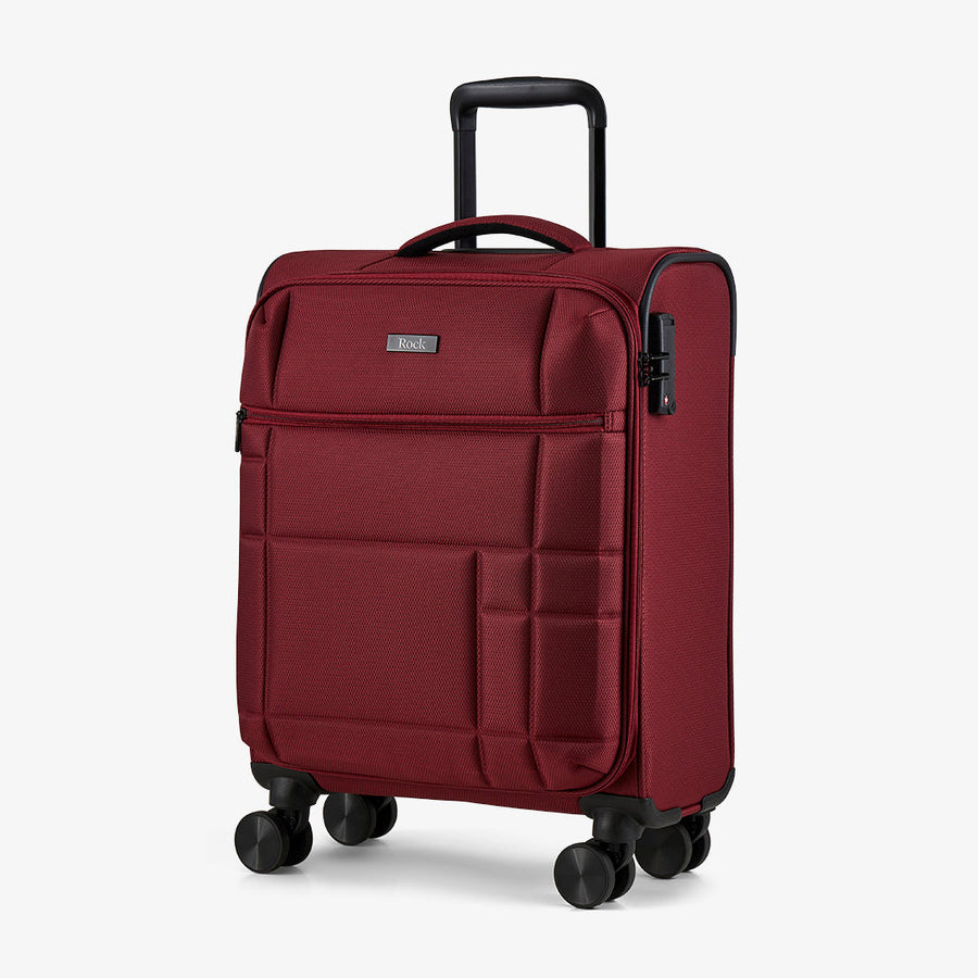 Tokyo Small Suitcase in Wine Red