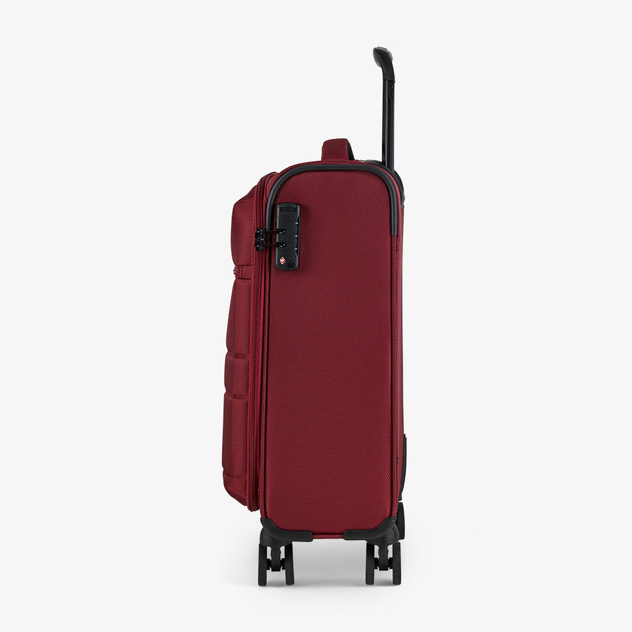 Tokyo Small Suitcase in Wine Red