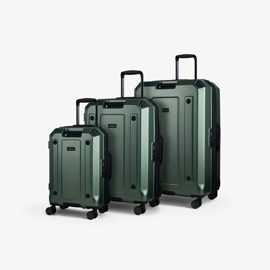 Alpine Set of 3 Suitcases in Khaki