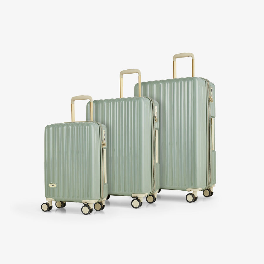 Primrose Set of 3 Suitcases in Green