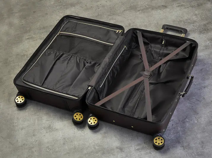 Vintage Medium Suitcase in Burgundy