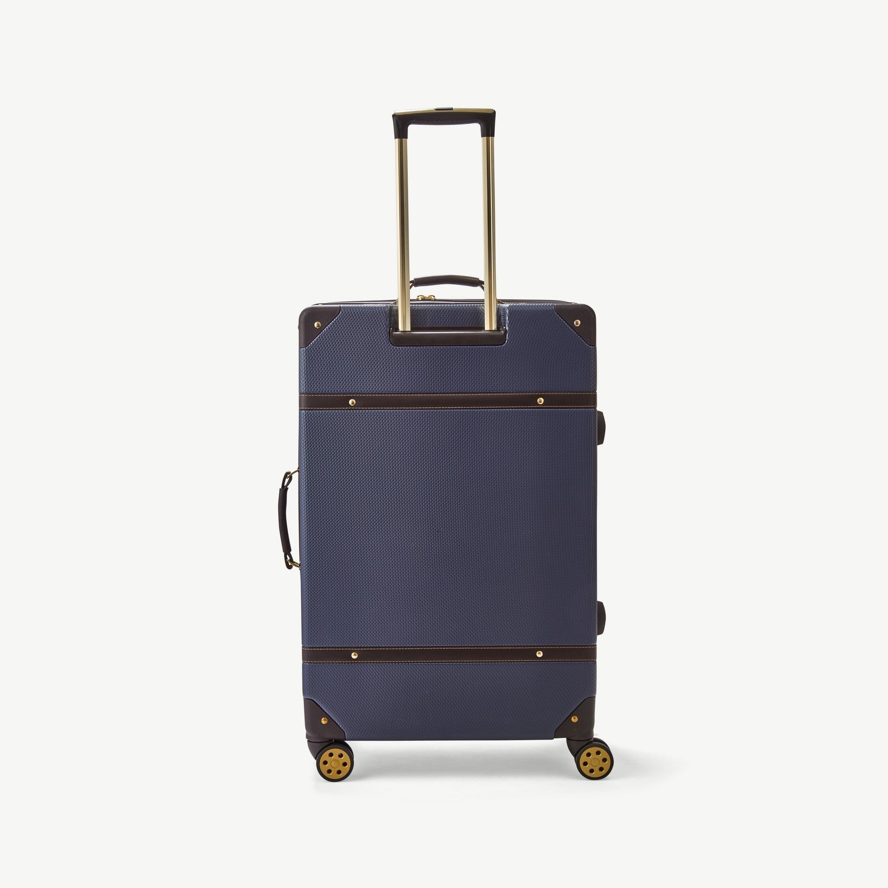 Vintage Large Suitcase in Navy