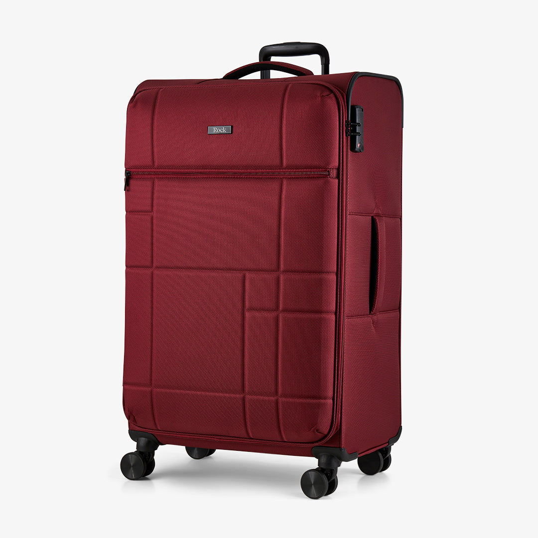 Tokyo Set of 3 Suitcases in Wine Red