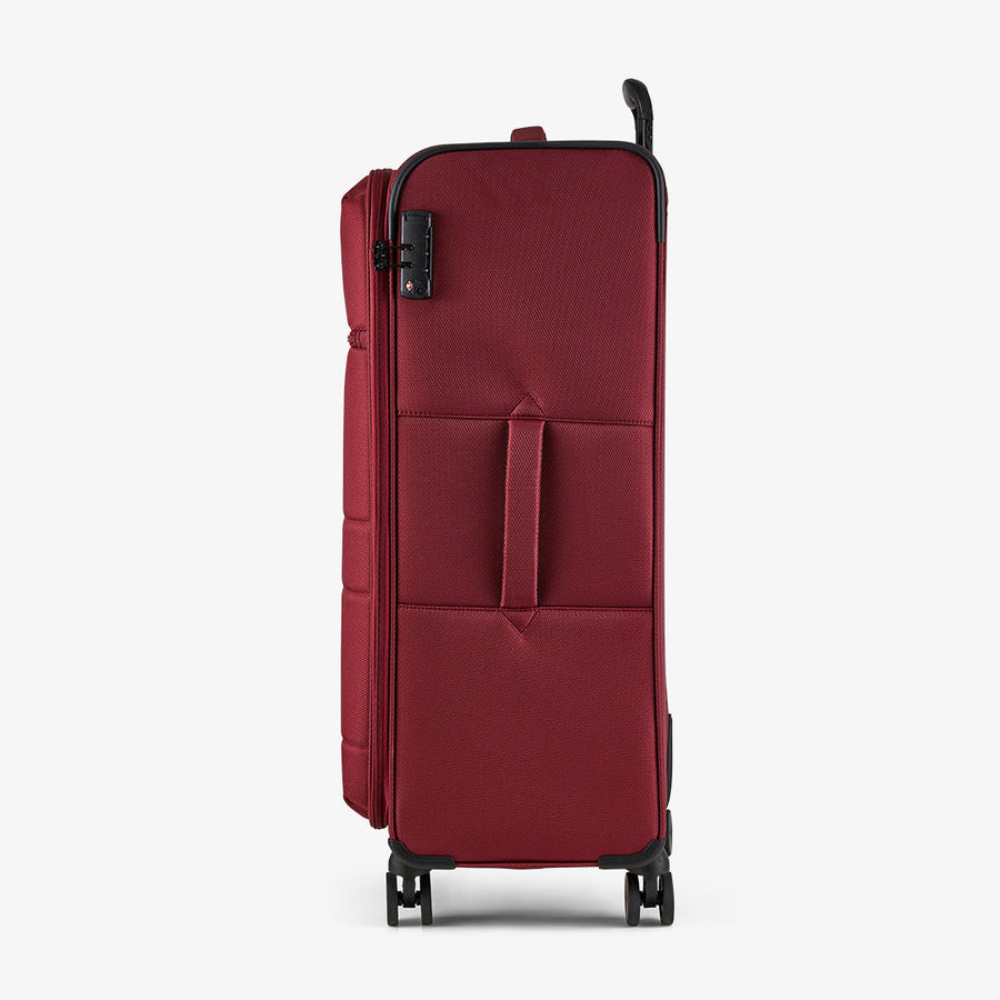Tokyo Set of 3 Suitcases in Wine Red