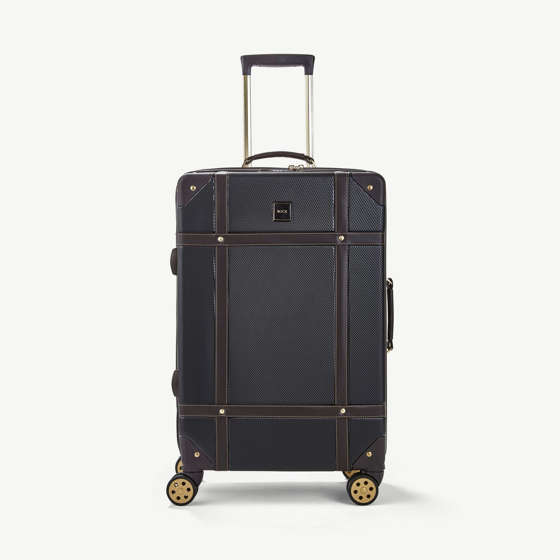 Vintage Medium Suitcase in Black