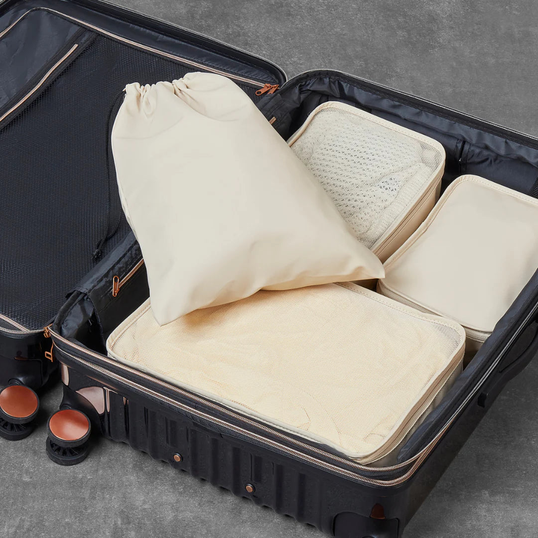 Packing Cubes Set of 4 in Beige