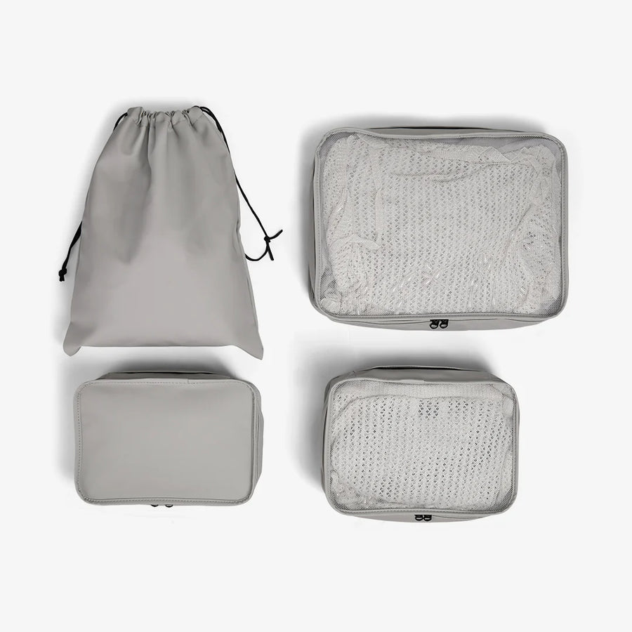 Packing Cubes Set of 4 in Grey