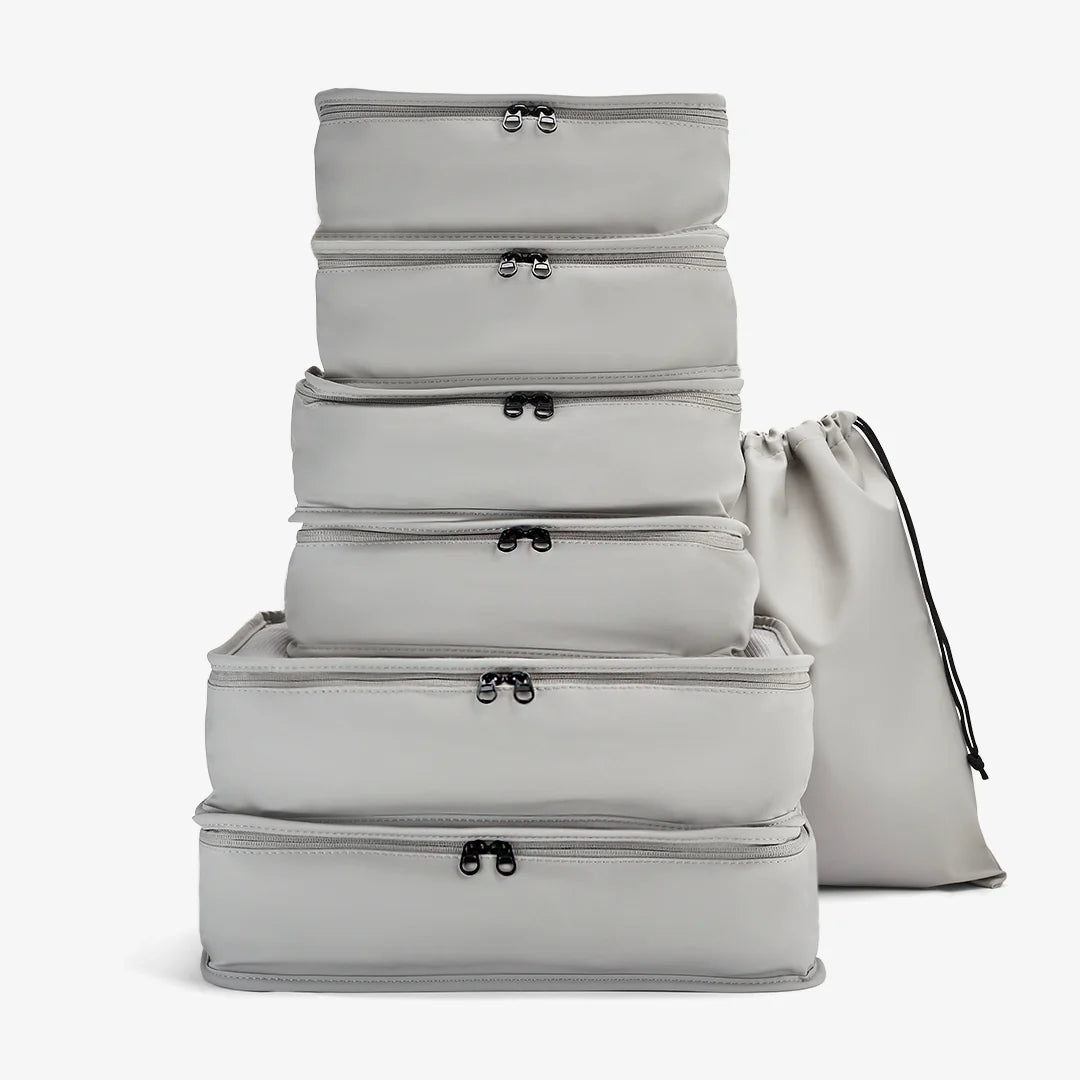 Packing Cubes Set of 7 in Grey