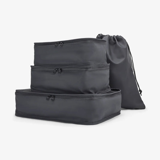 Packing Cubes Set of 4 in Black