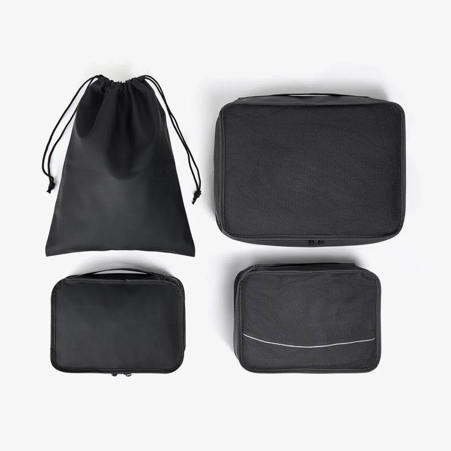 Packing Cubes Set of 4 in Black