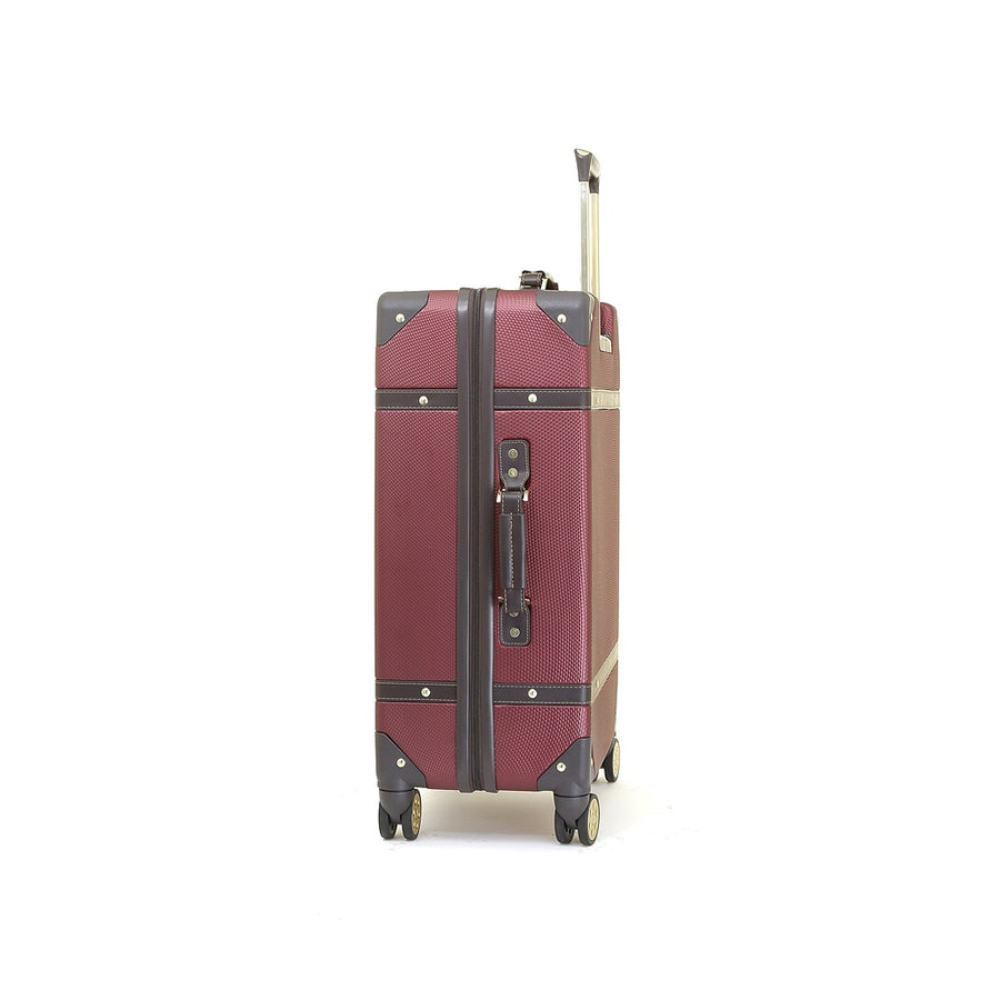Vintage Medium Suitcase in Burgundy