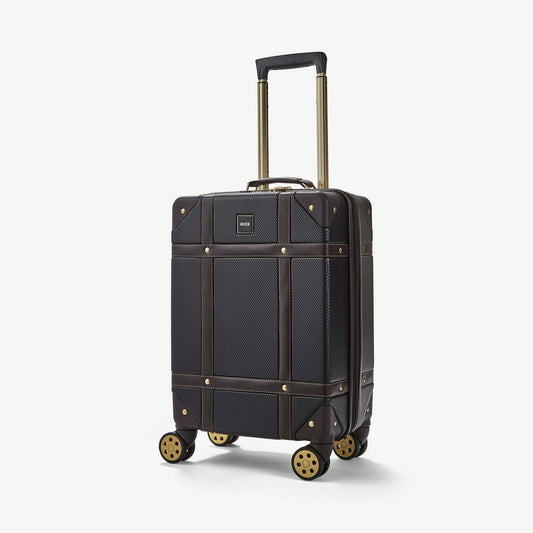 Vintage Small Suitcase in Black