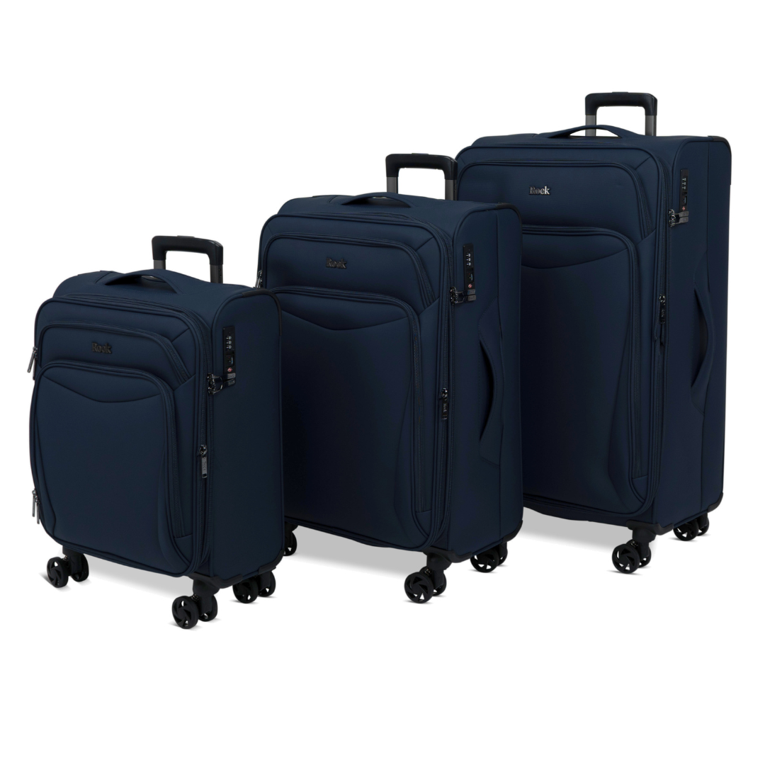 Vitality Set of 3 Suitcase in Navy