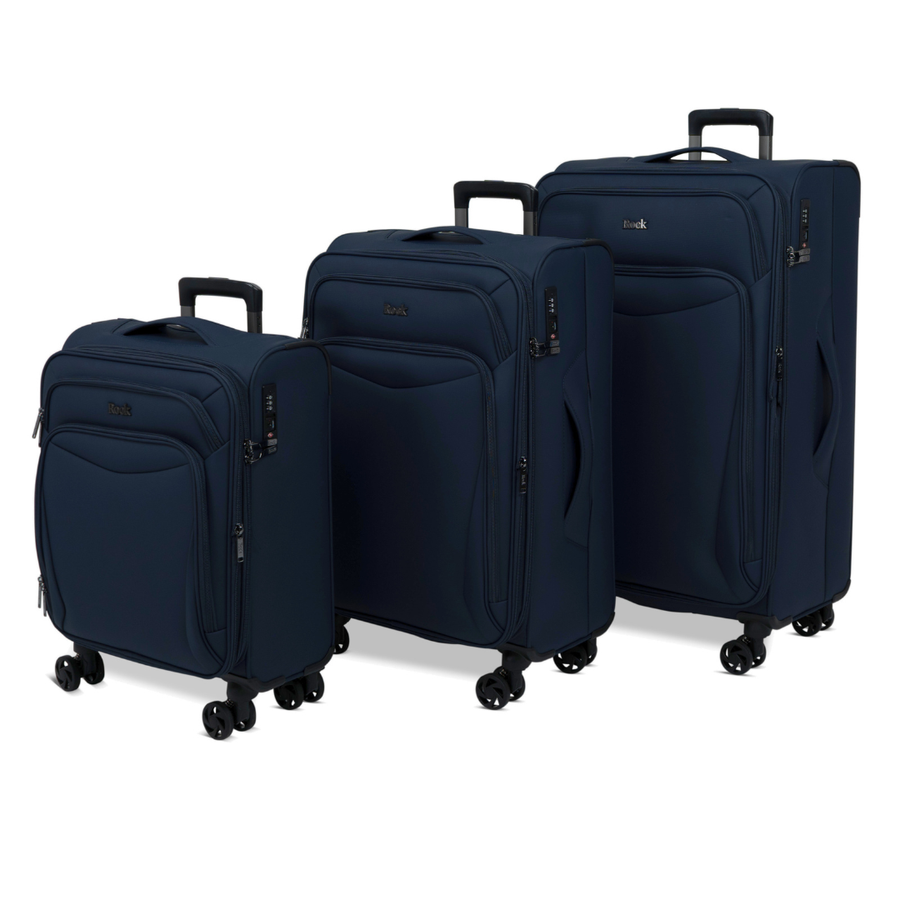 Vitality Set of 3 Suitcase in Navy