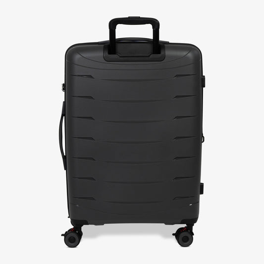 Resiliant Medium Suitcase in Charcoal