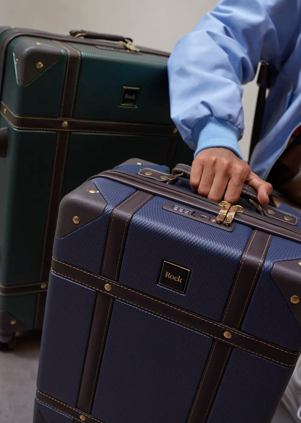 Vintage Set of 3 Suitcases