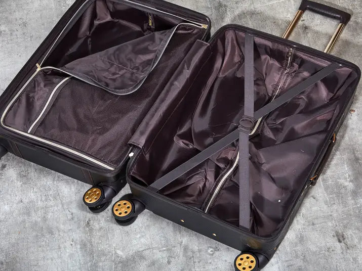 Vintage Medium Suitcase in Black